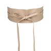 Cummerbunds Dress Belt Wide Self Tie Wrap Around Waist Band Elegant Bow Belt Ladies  Girls Belt