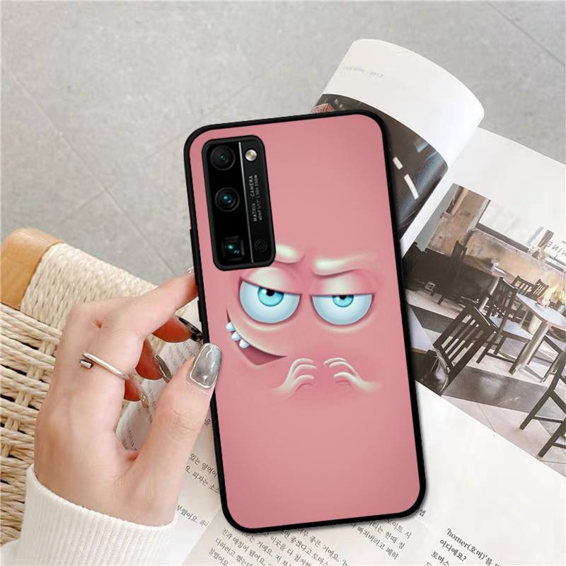 Чехол для телефона с забавным лицом для Huawei Honor V30 30 9X 7A Pro View 20 10 9 Lite 10I 8C 8X 5A Play Cover