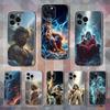 Греческий Бог Король Зевс Для iPhone Max, 14, SE, 12, 15, Pro, 17, Plus, 11, XS, Mini, 16, X, 13, XR, Прозрачный Мягкий Чехол