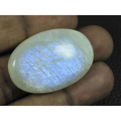23X36X06MM Натуральный Лунный Камень Огненный Кристалл Овальный Кабошон Россыпной Самоцвет G-141