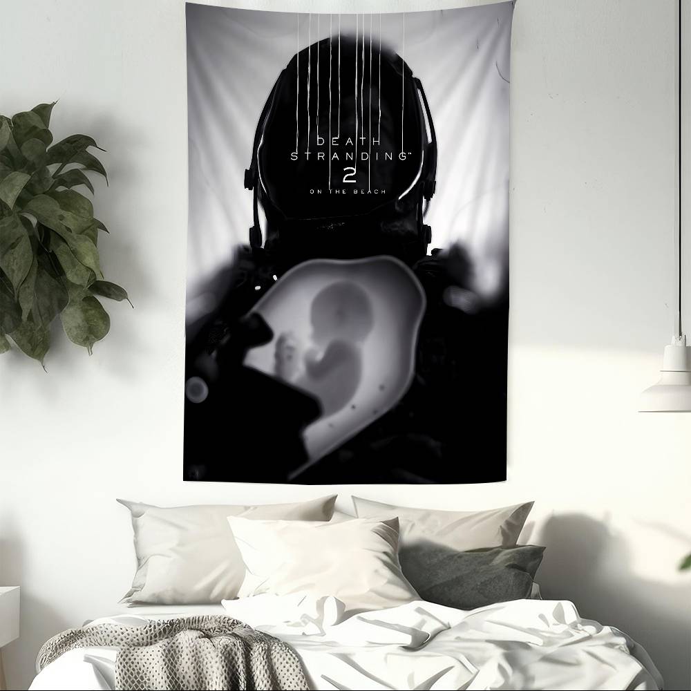 Game Death Stranding 2 On the Beach Wall Tapestry Home Decoration hippie bohemian decoration divination INS Home Decor