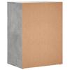 Sideboard Concrete Grey 60 x 39 x 80 cm Engineered Wood