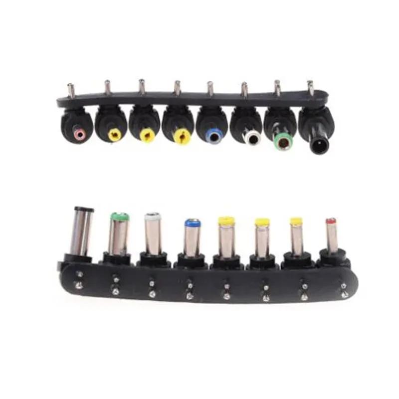 8 шт. Универсальный адаптер-зарядное устройство постоянного тока, наконечники, разъем, коннектор, конвертер для ноутбука, ПК