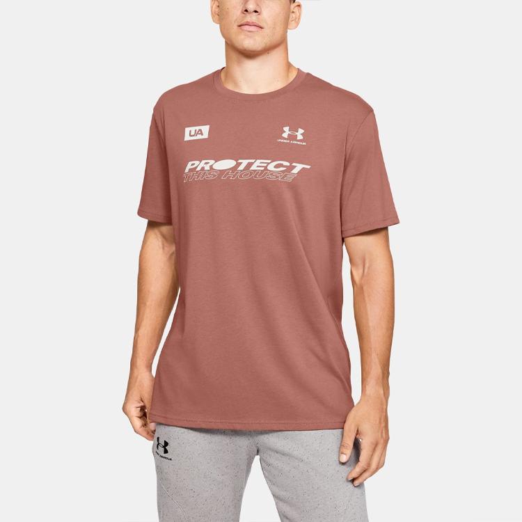 Under Armour Мужская спортивная футболка Graphic Training, красная 1351631-226