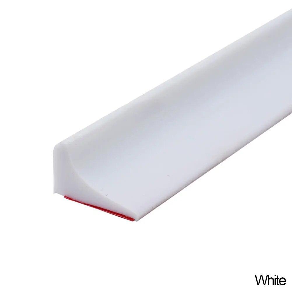 Self-Adhesive Silicone Bathroom Water Stopper Water Retaining Strip Bendable Bathroom Door Washing Machine Shower Dam Barrier