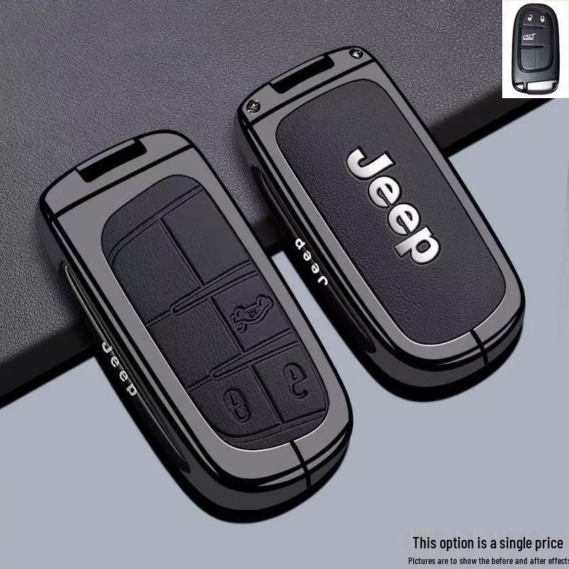 Чехол для ключа для Jeep Grand Cherokee, Compass, Patriot, Commander и Cherokee