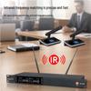 Hushi DC-9-4E Wireless 1-to-4 Gooseneck Conference Microphone System (CN version)