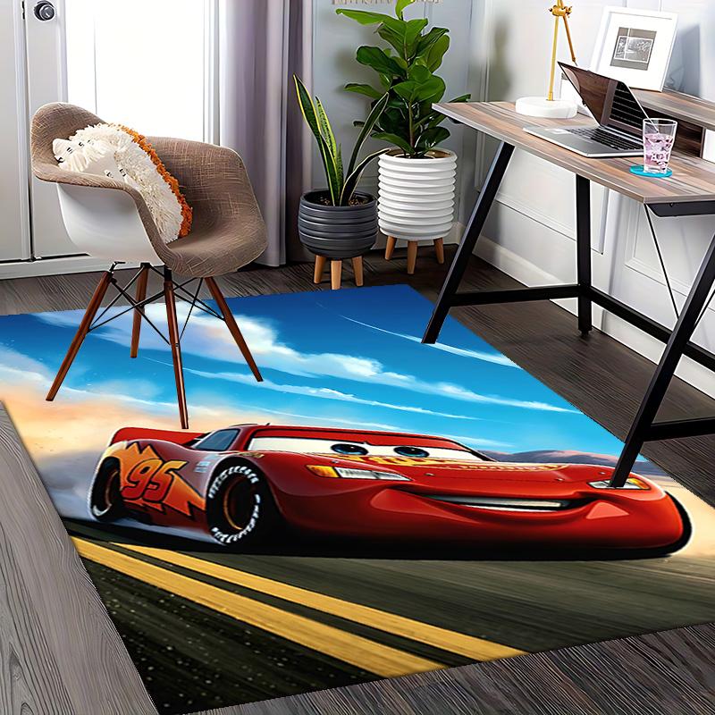 1pc Mcqueen Carpet Rug for Bedroom Living Room Decor Sofa Home Game Area Rug Non-slip Floor Mat. D0730043