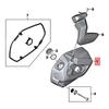 Black Valve Cover Gasket Set Rubber For BMW R1250GS R 1250 GS ADV GSA R RS RT 19 20 21 0J90 K50 K51 K52 K53 K54 11127923596