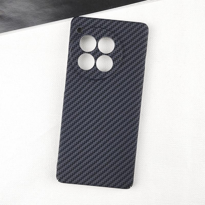 Роскошный ультратонкий матовый чехол из углеродного волокна для телефона OnePlus 13 12 11 10 Pro 13R 12R 11R противоударный жесткий защитный чехол для ПК с защитой от отпечатков пальцев