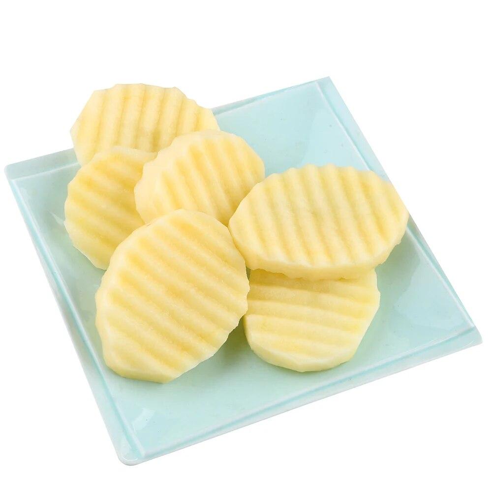 Нержавеющая сталь резак для овощей и фруктов, многофункциональная кухонная утварь, инструменты для яблочных, грушевых, картофельных чипсов, 5 шт./компл.