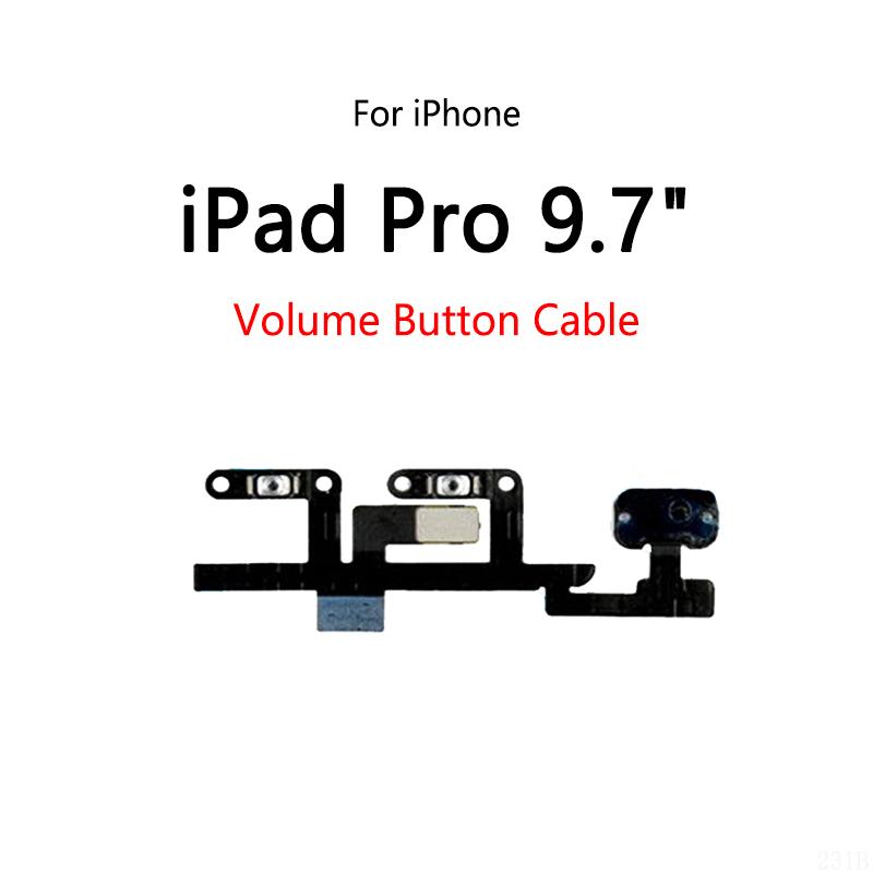 Power Button Switch Volume Mute Button On / Off Flex Cable For iPad Pro 9.7" inch A1673 A1674