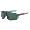 European and American new YK sports cycling colorful sunglasses large frame anti-ultraviolet men's sunglasses glasses