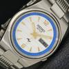 Б/У оригинальные винтажные мужские часы SEIKO ACTUS AUTOMATIC JAPAN с белым циферблатом a433260-2
