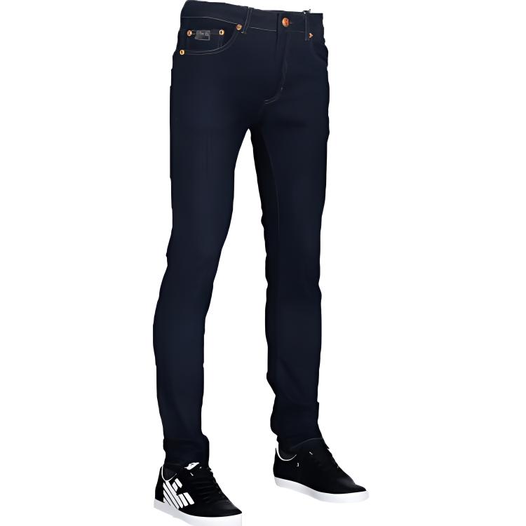 VERSACE JEANS COUTURE Jeans Men's Dark Blue 76GAB5D0-DW022-904