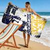 Name Custom Pumas Fc Print Beach Towel, Large Soft Quick Dry Towel for Beach Camping Swimming