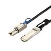 1Pcs New 1M External Sas Cable Qsfp Sff-8436 To Sff-8088 For Ds4243 Ds4246