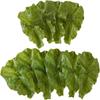 Plastic Fake Lettuce Leaves Green Realistic Salad Home Decor Green Vegetables  Party Decoration