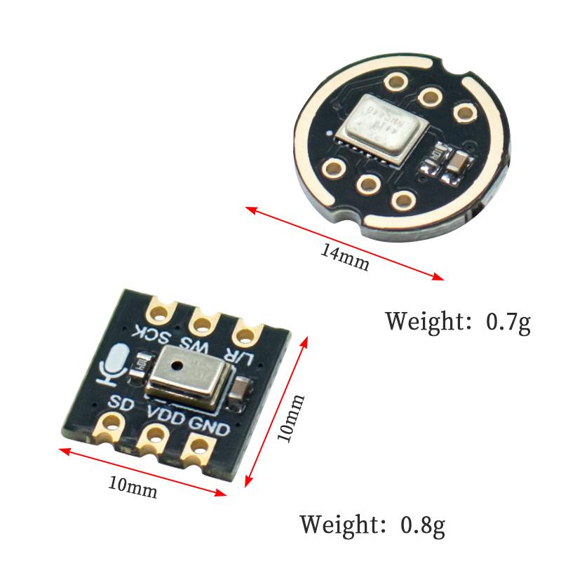 INMP441 всенаправленный микрофонный модуль MEMS высокая точность и низкое энергопотребление I2S интерфейс поддерживает модуль ESP32