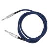 Braid Shielding Guitar Cable Plug and Play 6.35mm Instrument Cable  Musical Instrument Use