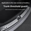 For Tesla Model Y Juniper 2025 Trunk Threshold Strip TPE Mats Sill Guard Rear Cargo Anti Scratch Protector Interior Accessories