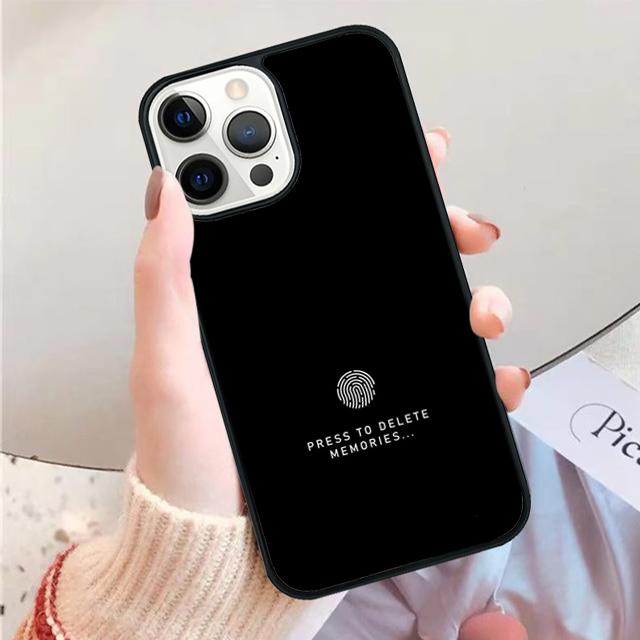 Чехол для телефона с надписью «Грустная депрессия» Черный Цвет Для iPhone 17 Air 16 15 14 Plus 11 12 13 Pro Max Apple max