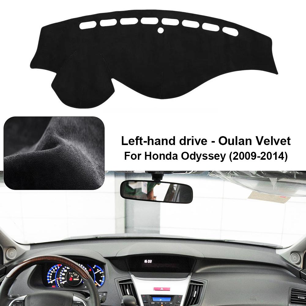 Car Dashboard Cover Pad For 2009-2014 Honda Odyssey Sunshade Protector Anti-UV Dash Mats Non-slip Pads Interior Accessories