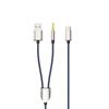 Двухфункциональный Type-C на USB A 3,5 мм Автомобильный стерео Aux Кабель для наушников 2 в 1 Соединительный провод для телефонов/планшетов с USB C