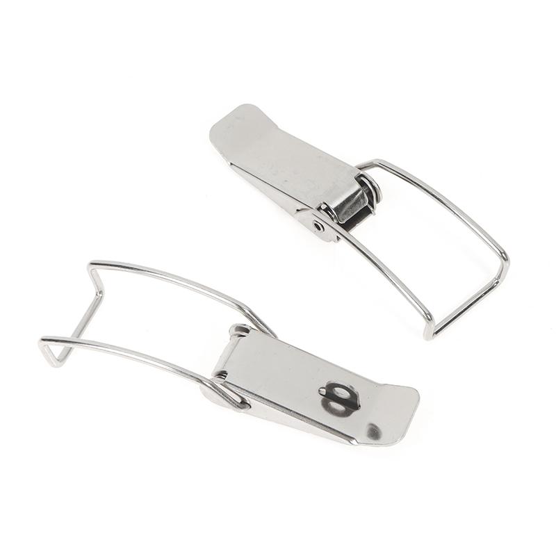 Hasp Latch Lock Metal Box Locking Long Toggle Catch Buckle Loaded Hinge Hardware