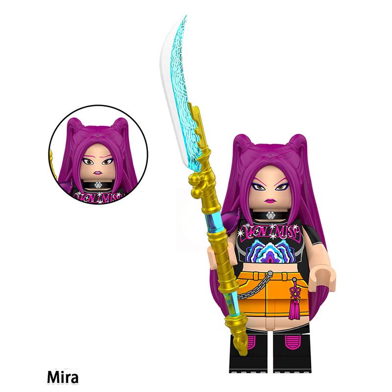 New Popular . Building Blocks Toy., Mini Figures. Star Girl Group Rumi Idol Boy Group Saja Devil ActionToy