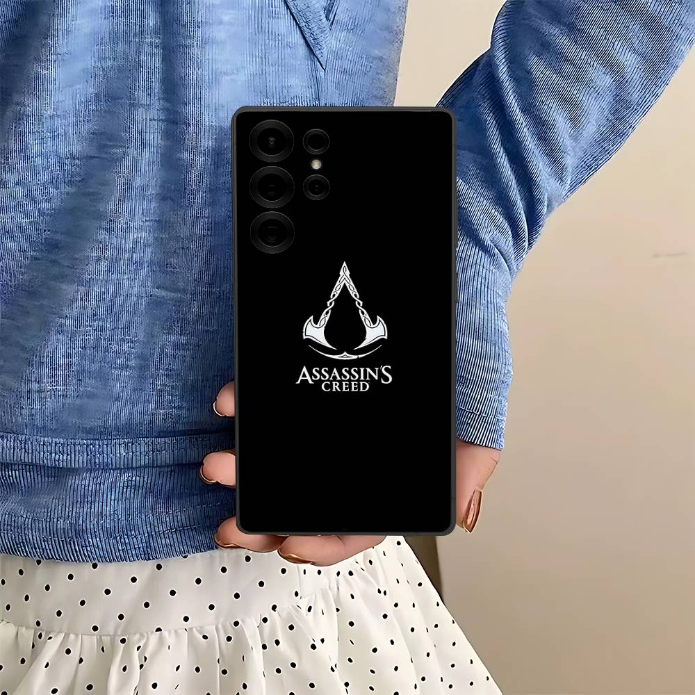 Игровой чехол для телефона A-Assassin S-Creed Для Samsung S 24 Fe 25 Ultra Plus 20 Lite 21 30 22 23 24 22 Ultra 5G Fundas