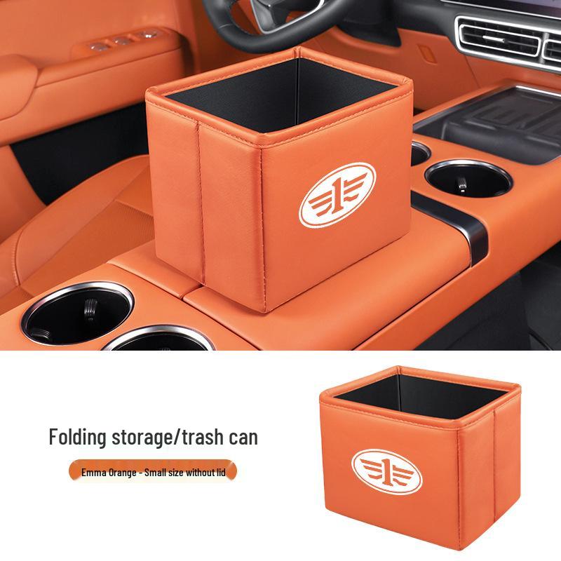 Car Storage Boxes/Folding Trash Cans for FAW Weizhi V2/V5, Xiali N5/N7, Junpai D50/A70