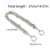 Exquisite Irregular Handbag Chain Metal Handle For Shoulder Bag Replacement Bag Parts Women Bag Accessories 37Cm Short Bag Strap