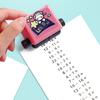 2 шт. обучающая печать для сложения и вычитания в пределах 100, многоразовая печать с вращающимся роликом с 2