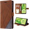 Full Case for Samsung Galaxy A13 5G - PU Leather Case - Brown