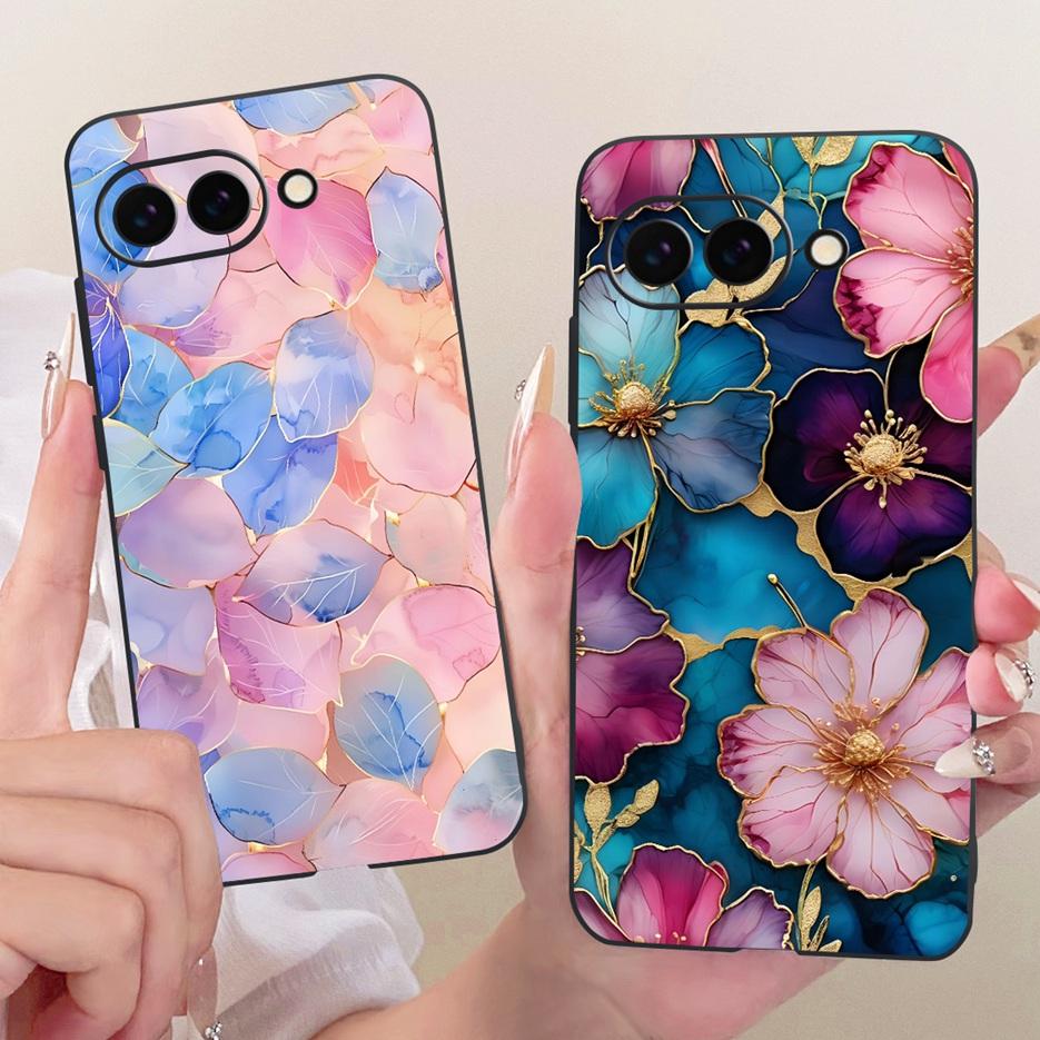 Чехол для Google Pixel 9 Pro Милый Лев Модный Расписной Чехол Мягкий ТПУ Чехол для Телефона Для Google Pixel 9A Pixel9 Pro Задняя Крышка Fundas
