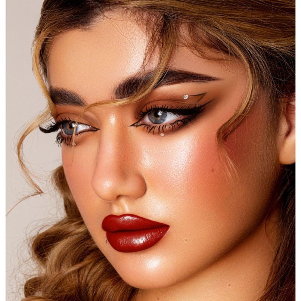 Двусторонняя губная помада QIC, водостойкая, стойкая, цветная помада «два в одном», тонкая помада для губ, подводка для губ