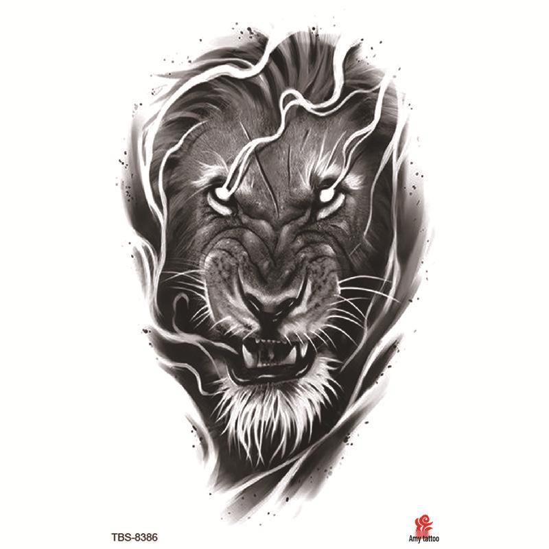 Набор маленьких водостойких тату-наклеек с тотемами и символами для предплечья