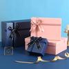Elegant Valentine’s Day Cosmetic Gift Box with Bow - Lipstick Packaging Solution