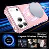 For iPhone 17 Pro Case Compatible with MagSafe Small Wavy Edge PC+TPU Phone Cover