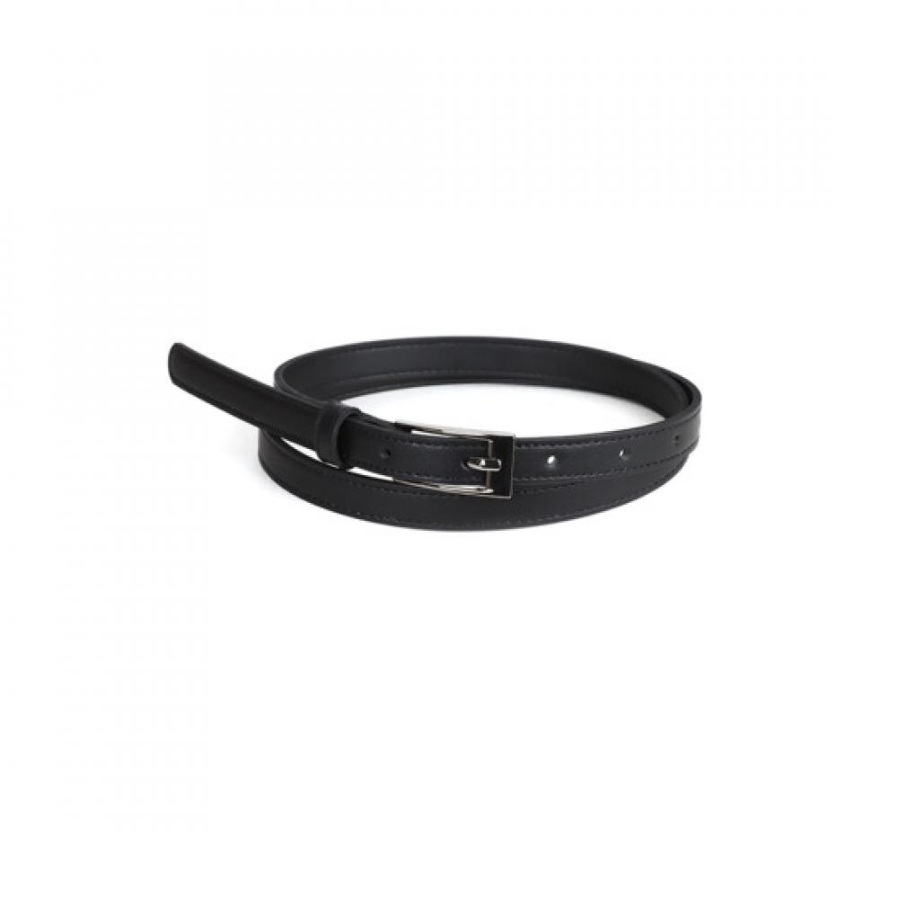 Shop DomeStic Women S Shiny Rectangular Buckle Belt 15mm Belt Tu Wbt 0933 Black