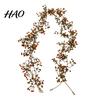 Decorative Faux Flowers for Events Artificial Fall Eucalyptus Garland, Autumn Money Leaf Vine, Greenery Cascading Bedroom Decor Thanksgiving Harvest,