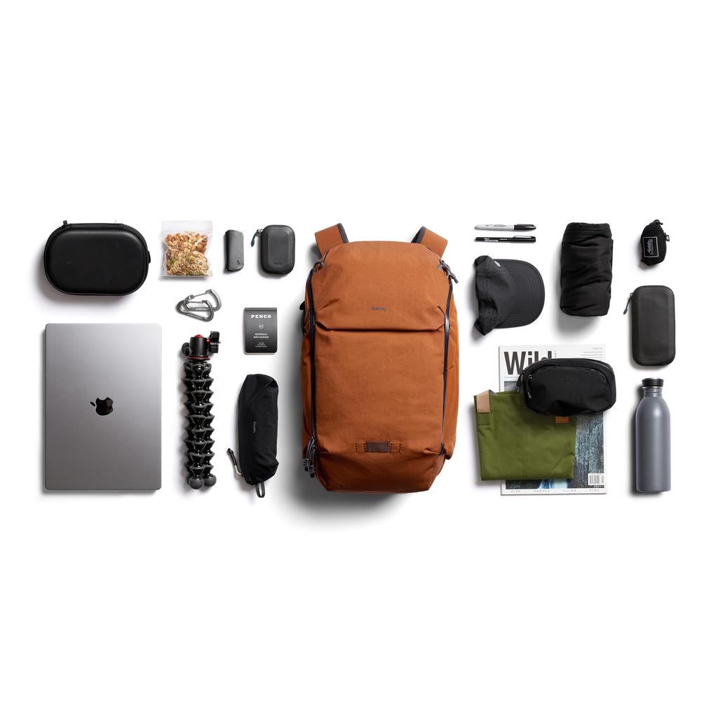 Рюкзак Venture Ready Pack емкостью 20 л, идеально подходящий для повседневного использования, вместительный рюкзак для хранения ПК, дорожный рюкзак для поездок на работу, бронзовый [Bellroy] -