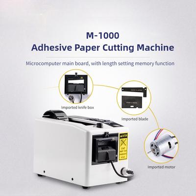 M-1000 Автоматическая машина для производства самоклеящейся бумаги Электрическая машина для резки ленты Заводская упаковка Вспомогательное оборудование для резки ленты