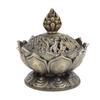 Incense Burner Bronze Anticorrosion RustProof Durable Classical Charcoal Burner for Home Decoration