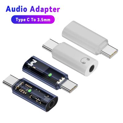 Аудиоадаптер Type C на 3,5 мм Адаптер USB Type C на 3,5 мм Aux Адаптер для наушников AUX для iPhone 15 Samsung Galaxy S24 S23 Ultra