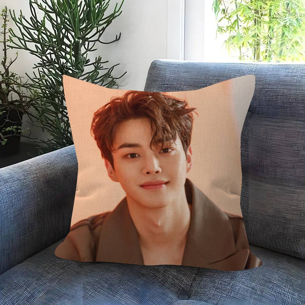 Kpop Actor Hot SSong Kang Pillow Gift Home Office Decoration Bedroom Sofa Car Cushion Cover case 45x45