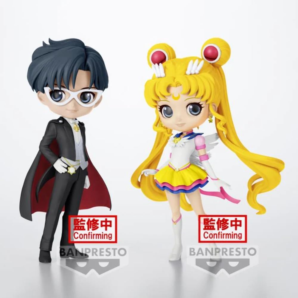 Banpresto Сейлор Мун Космос Фильм Вечный Сейлор Мун Вер. B Q Posket Фигурка Коллекционная игрушка