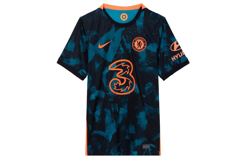 Nike Мужские футбольные майки Разноцветные Умеренный Прямой крой DB5894-468
