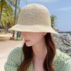 Foldable Beach Cap UV Protection Panama Cap Women Shade Hat